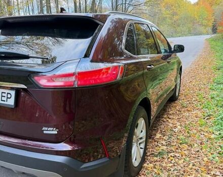 Форд Эдж 2019 в Ивано-Франковске на Automoto.ua Красный Форд Эдж, объемом двигателя 2 л и пробегом 53 тыс. км за 19500 $, фото 5 на Automoto.ua