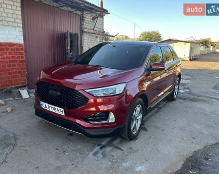 Красный Форд Эдж, объемом двигателя 2 л и пробегом 53 тыс. км за 25000 $, фото 5 на Automoto.ua