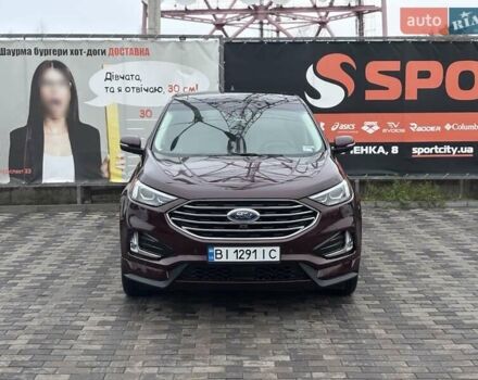 Красный Форд Эдж, объемом двигателя 2 л и пробегом 50 тыс. км за 19900 $, фото 2 на Automoto.ua