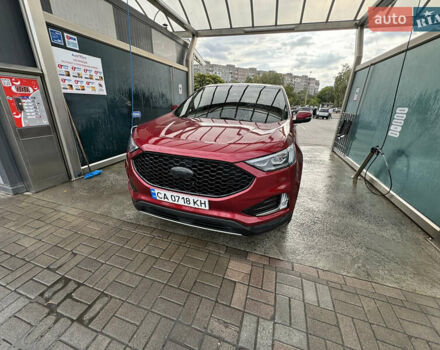 Червоний Форд Едж, об'ємом двигуна 2 л та пробігом 70 тис. км за 19500 $, фото 1 на Automoto.ua