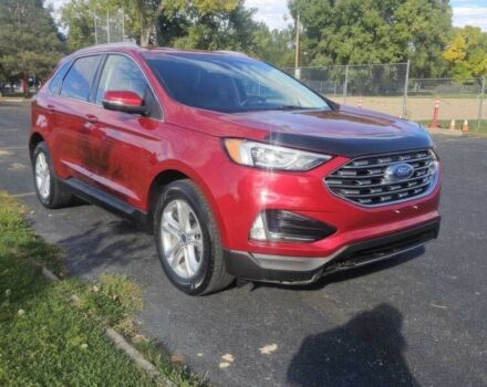 Красный Форд Эдж, объемом двигателя 2 л и пробегом 45 тыс. км за 14700 $, фото 1 на Automoto.ua