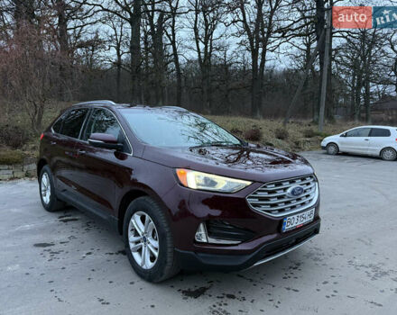 Красный Форд Эдж, объемом двигателя 2 л и пробегом 193 тыс. км за 16500 $, фото 13 на Automoto.ua