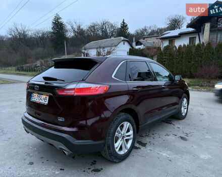 Красный Форд Эдж, объемом двигателя 2 л и пробегом 193 тыс. км за 16500 $, фото 11 на Automoto.ua