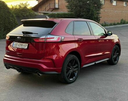 Красный Форд Эдж, объемом двигателя 2 л и пробегом 67 тыс. км за 10350 $, фото 2 на Automoto.ua