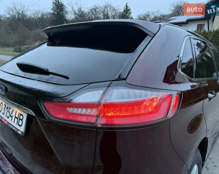 Красный Форд Эдж, объемом двигателя 2 л и пробегом 193 тыс. км за 16500 $, фото 18 на Automoto.ua