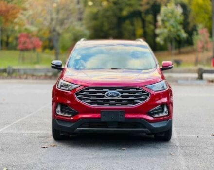 Красный Форд Эдж, объемом двигателя 2 л и пробегом 33 тыс. км за 17000 $, фото 1 на Automoto.ua