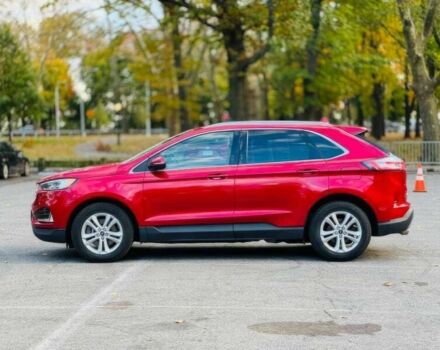 Красный Форд Эдж, объемом двигателя 2 л и пробегом 33 тыс. км за 17000 $, фото 4 на Automoto.ua