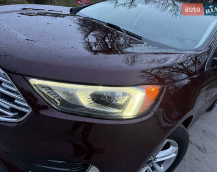 Красный Форд Эдж, объемом двигателя 2 л и пробегом 193 тыс. км за 16500 $, фото 5 на Automoto.ua