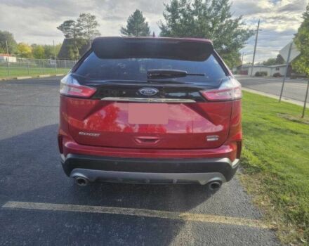 Красный Форд Эдж, объемом двигателя 2 л и пробегом 45 тыс. км за 14700 $, фото 5 на Automoto.ua