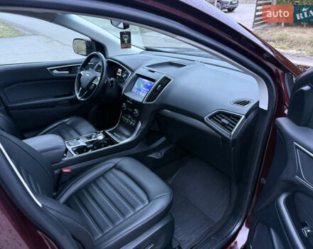 Красный Форд Эдж, объемом двигателя 2 л и пробегом 193 тыс. км за 16500 $, фото 32 на Automoto.ua