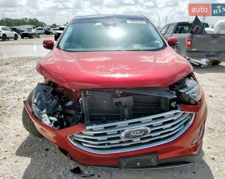 Красный Форд Эдж, объемом двигателя 2 л и пробегом 72 тыс. км за 10500 $, фото 5 на Automoto.ua