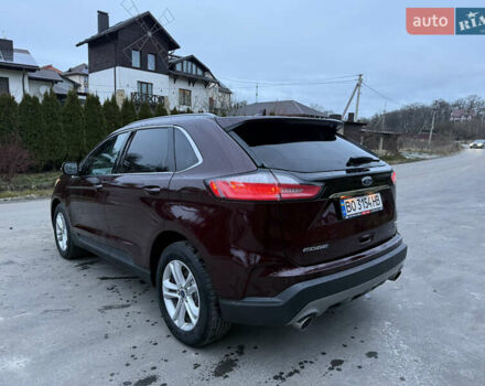 Красный Форд Эдж, объемом двигателя 2 л и пробегом 193 тыс. км за 16500 $, фото 9 на Automoto.ua