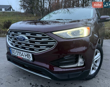 Красный Форд Эдж, объемом двигателя 2 л и пробегом 193 тыс. км за 16500 $, фото 4 на Automoto.ua