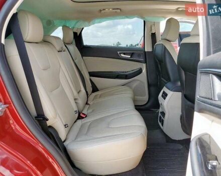 Красный Форд Эдж, объемом двигателя 2 л и пробегом 72 тыс. км за 10500 $, фото 16 на Automoto.ua