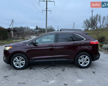 Красный Форд Эдж, объемом двигателя 2 л и пробегом 193 тыс. км за 16500 $, фото 8 на Automoto.ua