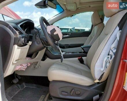 Красный Форд Эдж, объемом двигателя 2 л и пробегом 72 тыс. км за 10500 $, фото 15 на Automoto.ua