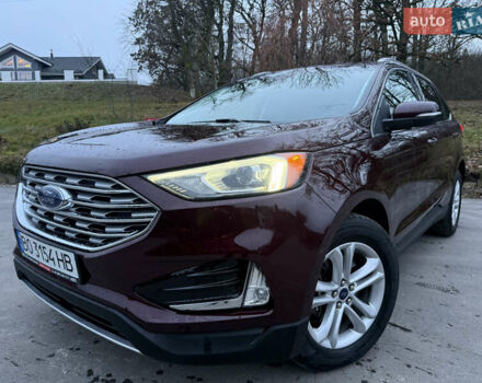 Красный Форд Эдж, объемом двигателя 2 л и пробегом 193 тыс. км за 16500 $, фото 3 на Automoto.ua