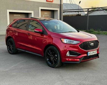 Красный Форд Эдж, объемом двигателя 2 л и пробегом 67 тыс. км за 10350 $, фото 3 на Automoto.ua