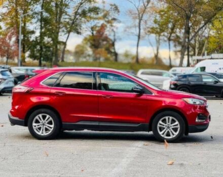 Красный Форд Эдж, объемом двигателя 2 л и пробегом 33 тыс. км за 17000 $, фото 3 на Automoto.ua