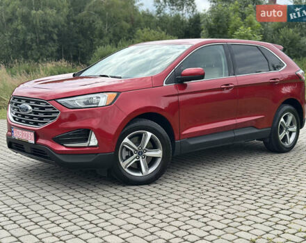 Красный Форд Эдж, объемом двигателя 2 л и пробегом 105 тыс. км за 22222 $, фото 9 на Automoto.ua