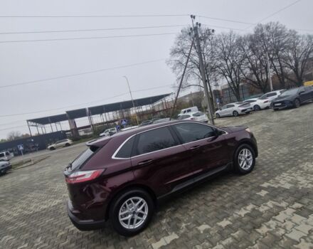 Красный Форд Эдж, объемом двигателя 2 л и пробегом 141 тыс. км за 19300 $, фото 6 на Automoto.ua