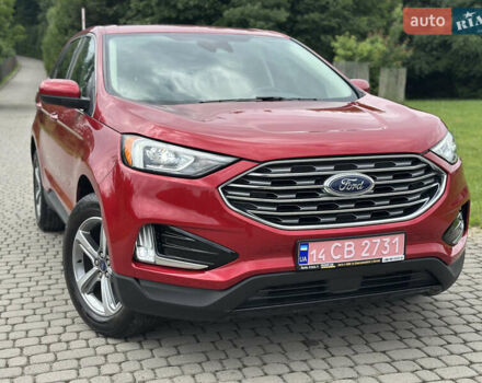 Красный Форд Эдж, объемом двигателя 2 л и пробегом 105 тыс. км за 22222 $, фото 8 на Automoto.ua