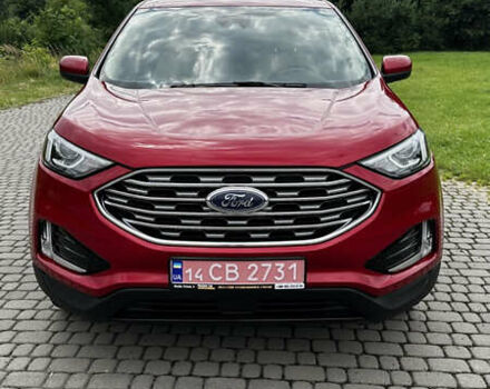 Красный Форд Эдж, объемом двигателя 2 л и пробегом 105 тыс. км за 22222 $, фото 107 на Automoto.ua