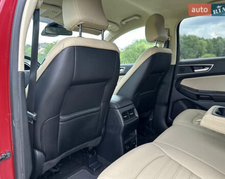 Красный Форд Эдж, объемом двигателя 2 л и пробегом 105 тыс. км за 22222 $, фото 54 на Automoto.ua