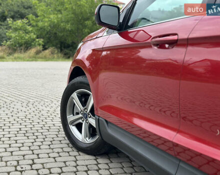 Красный Форд Эдж, объемом двигателя 2 л и пробегом 105 тыс. км за 22222 $, фото 15 на Automoto.ua