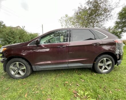 Красный Форд Эдж, объемом двигателя 2 л и пробегом 83 тыс. км за 11500 $, фото 6 на Automoto.ua