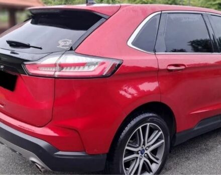 Красный Форд Эдж, объемом двигателя 2 л и пробегом 95 тыс. км за 13200 $, фото 5 на Automoto.ua