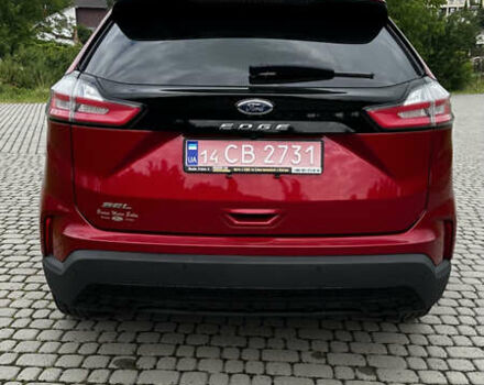 Красный Форд Эдж, объемом двигателя 2 л и пробегом 105 тыс. км за 22222 $, фото 109 на Automoto.ua