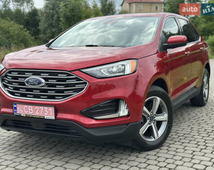 Красный Форд Эдж, объемом двигателя 2 л и пробегом 105 тыс. км за 22222 $, фото 11 на Automoto.ua