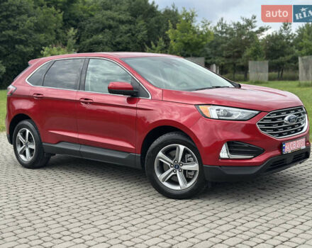 Красный Форд Эдж, объемом двигателя 2 л и пробегом 105 тыс. км за 22222 $, фото 5 на Automoto.ua