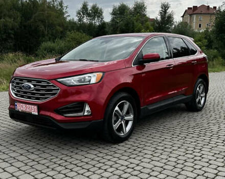 Красный Форд Эдж, объемом двигателя 2 л и пробегом 105 тыс. км за 22222 $, фото 106 на Automoto.ua