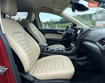 Красный Форд Эдж, объемом двигателя 2 л и пробегом 105 тыс. км за 22222 $, фото 46 на Automoto.ua