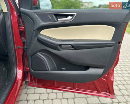 Красный Форд Эдж, объемом двигателя 2 л и пробегом 105 тыс. км за 22222 $, фото 59 на Automoto.ua