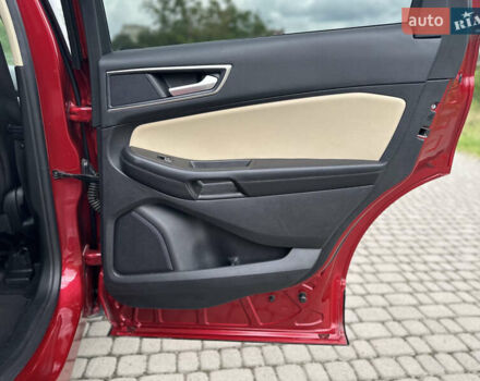 Красный Форд Эдж, объемом двигателя 2 л и пробегом 105 тыс. км за 22222 $, фото 58 на Automoto.ua