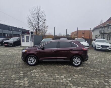 Красный Форд Эдж, объемом двигателя 2 л и пробегом 141 тыс. км за 19300 $, фото 10 на Automoto.ua