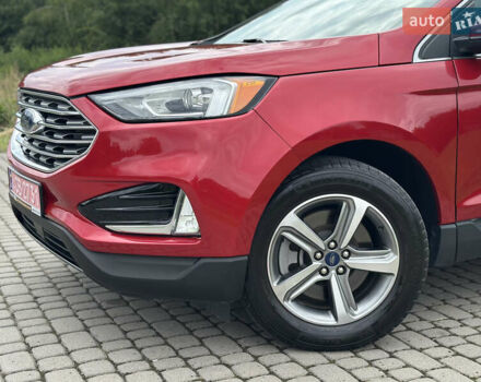 Красный Форд Эдж, объемом двигателя 2 л и пробегом 105 тыс. км за 22222 $, фото 12 на Automoto.ua