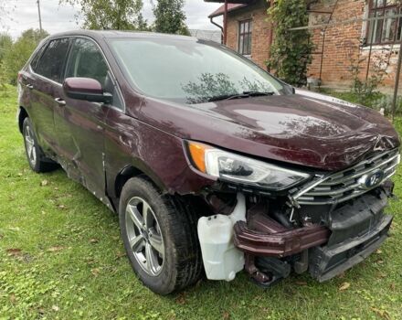 Красный Форд Эдж, объемом двигателя 2 л и пробегом 83 тыс. км за 11500 $, фото 1 на Automoto.ua