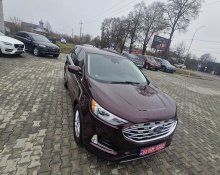 Красный Форд Эдж, объемом двигателя 2 л и пробегом 141 тыс. км за 19300 $, фото 3 на Automoto.ua