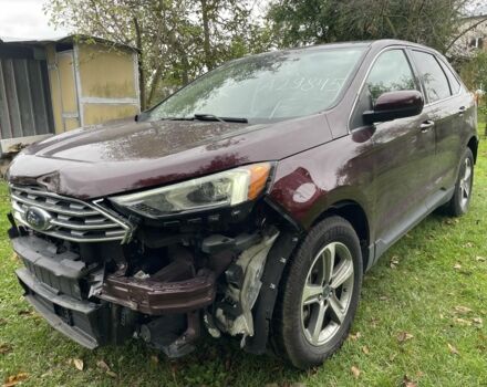 Красный Форд Эдж, объемом двигателя 2 л и пробегом 83 тыс. км за 11500 $, фото 7 на Automoto.ua