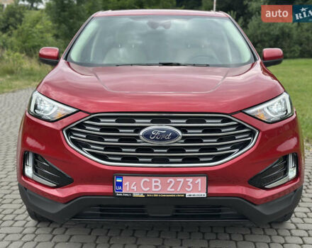 Красный Форд Эдж, объемом двигателя 2 л и пробегом 105 тыс. км за 22222 $, фото 16 на Automoto.ua