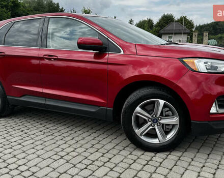 Красный Форд Эдж, объемом двигателя 2 л и пробегом 105 тыс. км за 22222 $, фото 3 на Automoto.ua