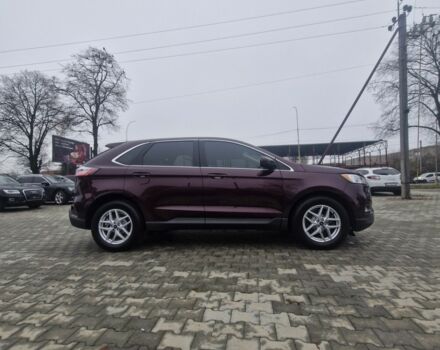 Красный Форд Эдж, объемом двигателя 2 л и пробегом 141 тыс. км за 19300 $, фото 5 на Automoto.ua