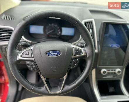 Красный Форд Эдж, объемом двигателя 2 л и пробегом 105 тыс. км за 22222 $, фото 66 на Automoto.ua