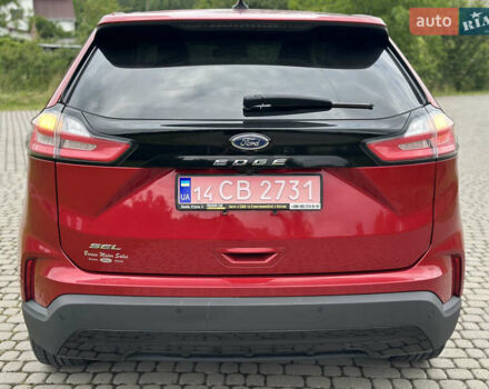 Красный Форд Эдж, объемом двигателя 2 л и пробегом 105 тыс. км за 22222 $, фото 22 на Automoto.ua