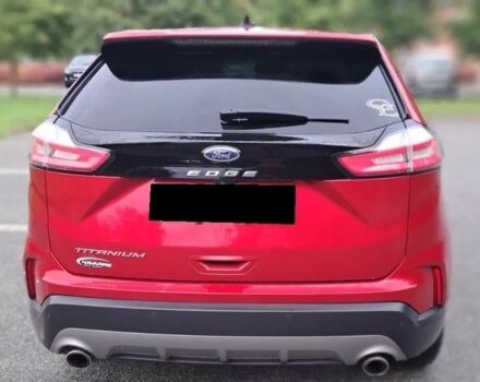 Красный Форд Эдж, объемом двигателя 2 л и пробегом 95 тыс. км за 13200 $, фото 6 на Automoto.ua