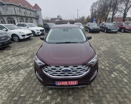 Красный Форд Эдж, объемом двигателя 2 л и пробегом 141 тыс. км за 19300 $, фото 2 на Automoto.ua